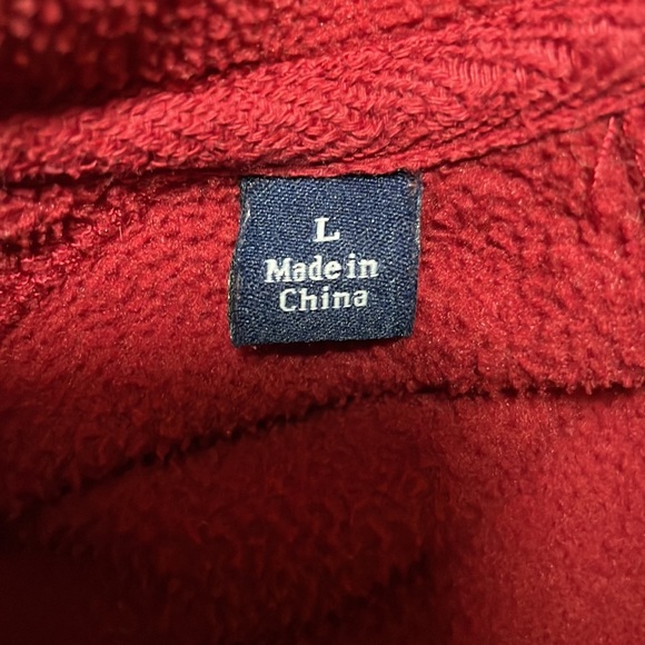 Croft & Barrow fleece pullover. Size Large. - Picture 4 of 8